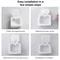 White Large Capacity Desktop Storage Box Organizer 5