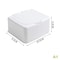 White Large Capacity Desktop Storage Box Organizer 6