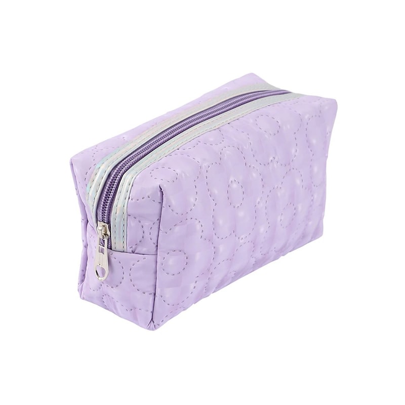 Glitter Floral PU Pencil Case And Stationery Organizer 10