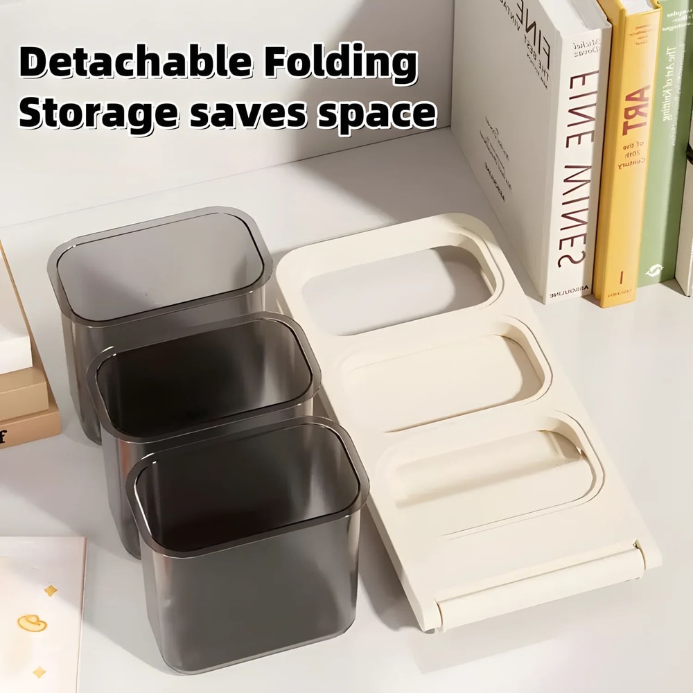 Foldable Desk Pen MultiUse Organizer With 3 Large Compartments 4