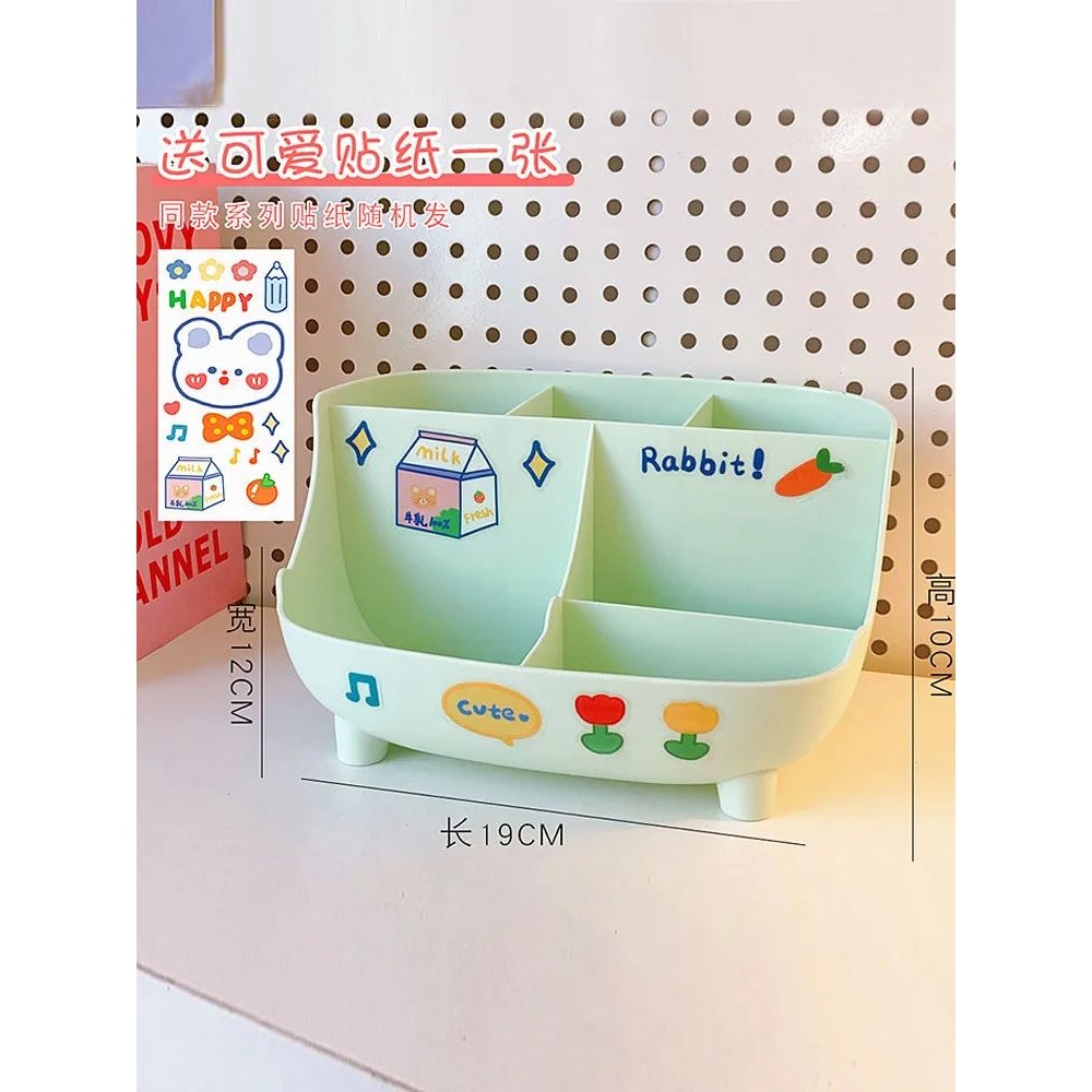 Cute Girl Heart Large Capacity Desktop Storage Box 9