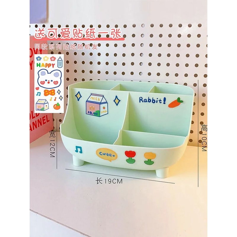 Cute Girl Heart Large Capacity Desktop Storage Box 9