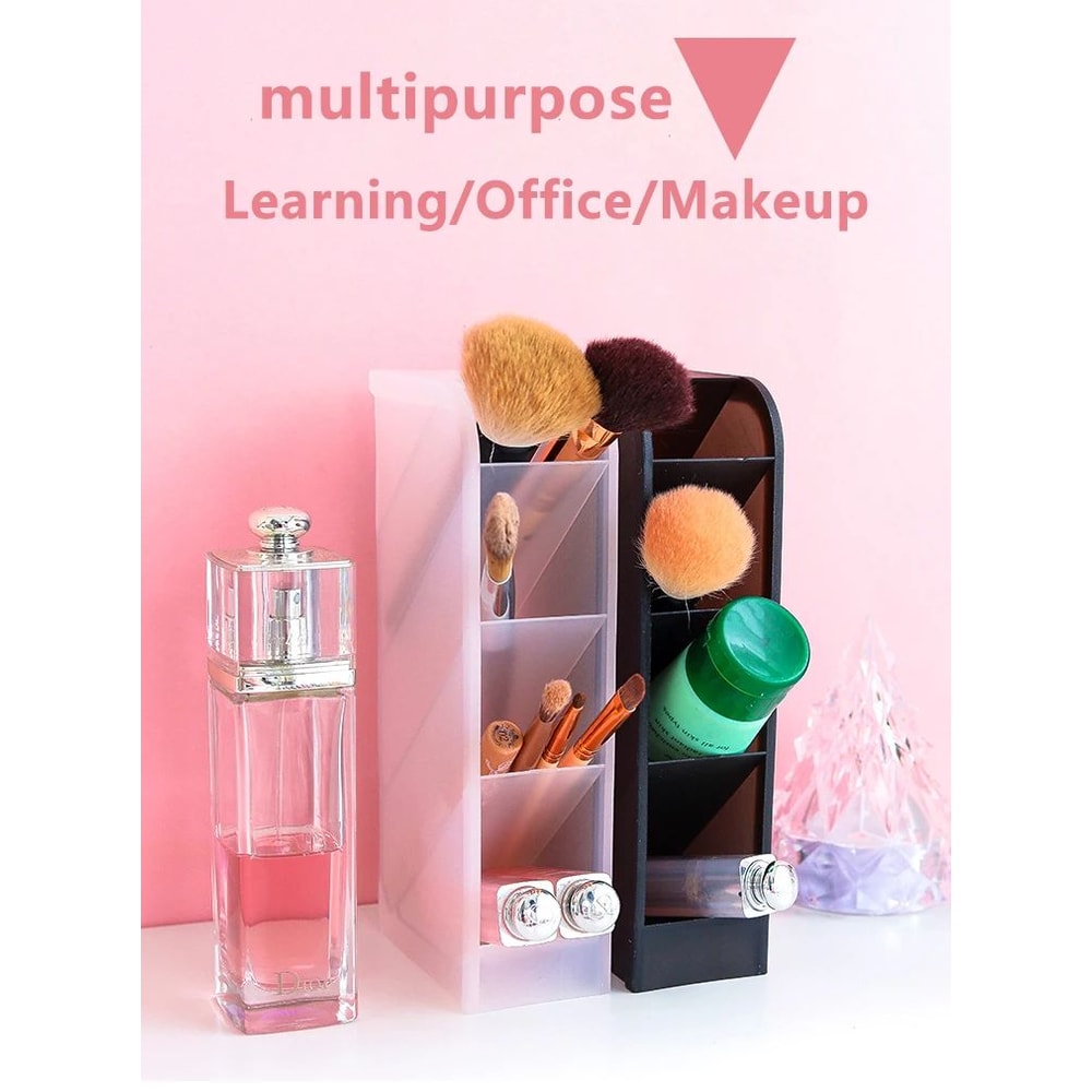 Large Capacity Oblique Desktop Pen And Stationery Organizer 12