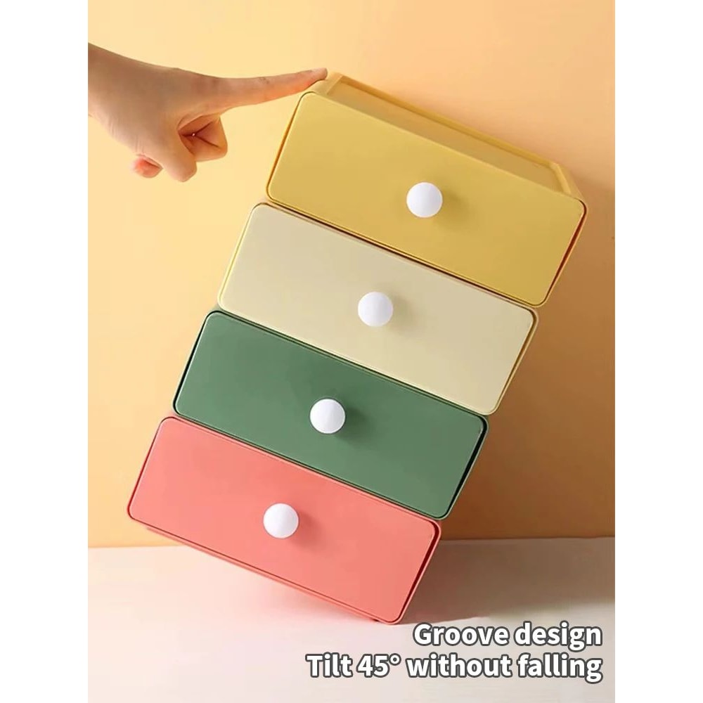 Single Drawer Desktop Storage Box For Desk Organization 10