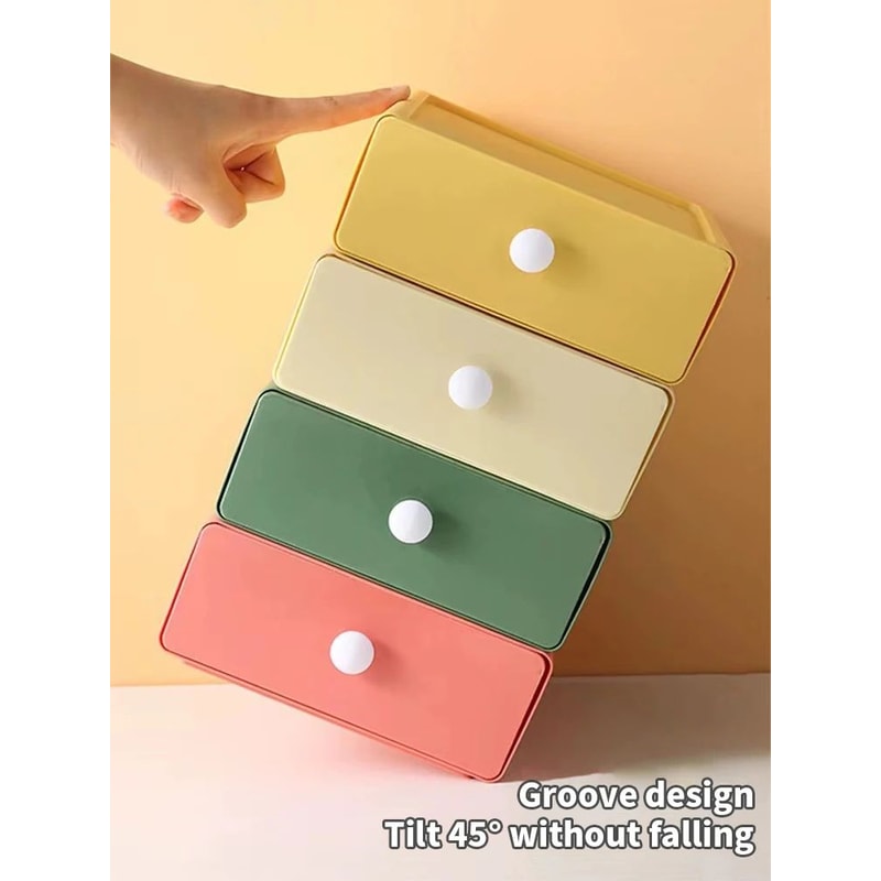 Single Drawer Desktop Storage Box For Desk Organization 10