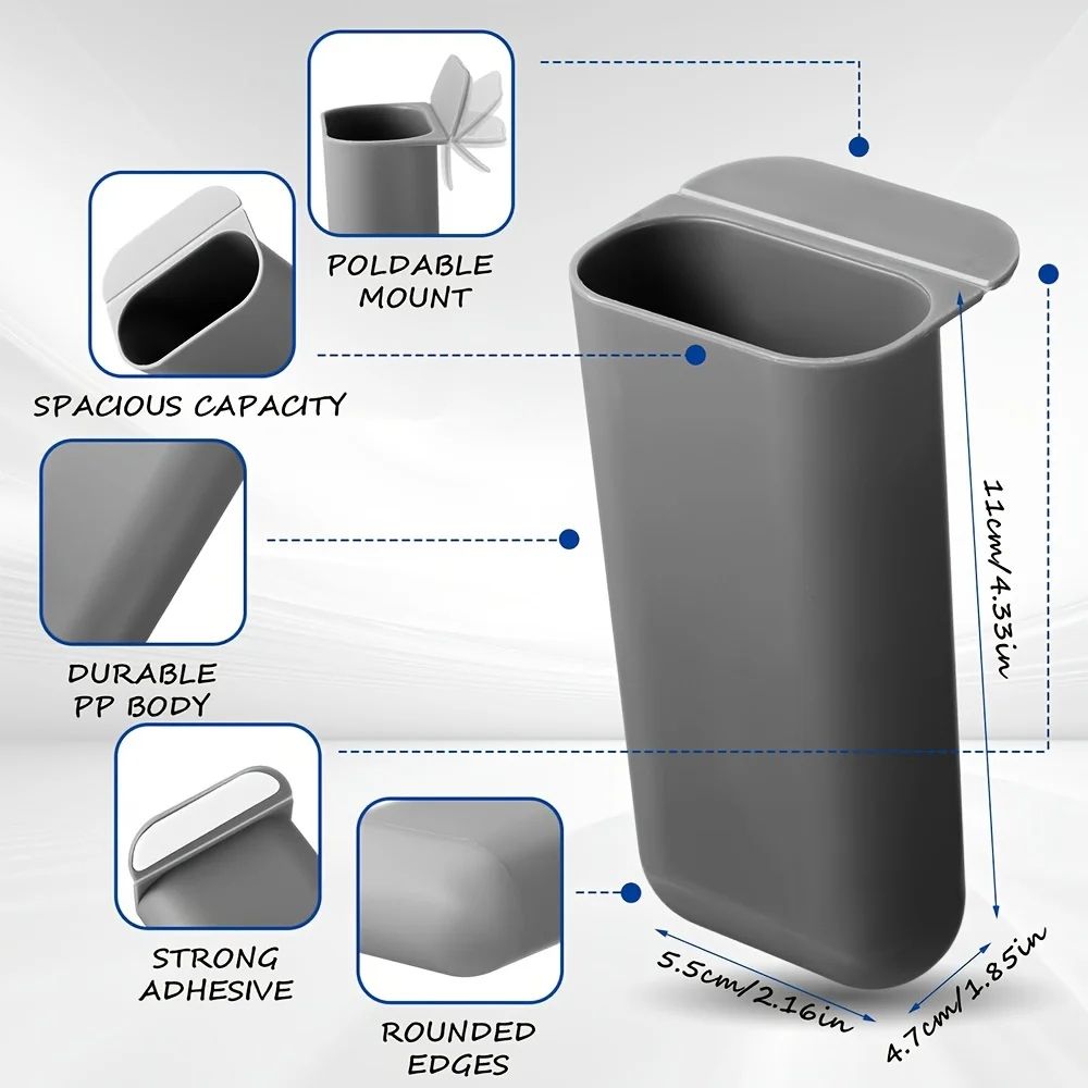 ClipOn Pen And Pencil Holder Storage Set With Adhesive Base 1