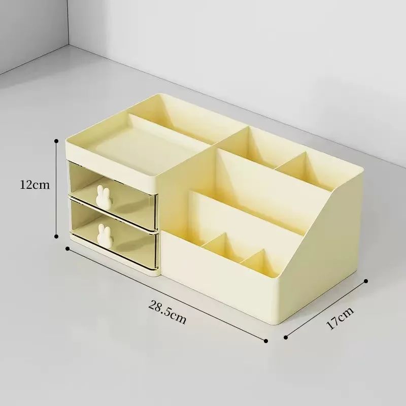Large Capacity Pen Organizer With 2 Drawers For Desk 14