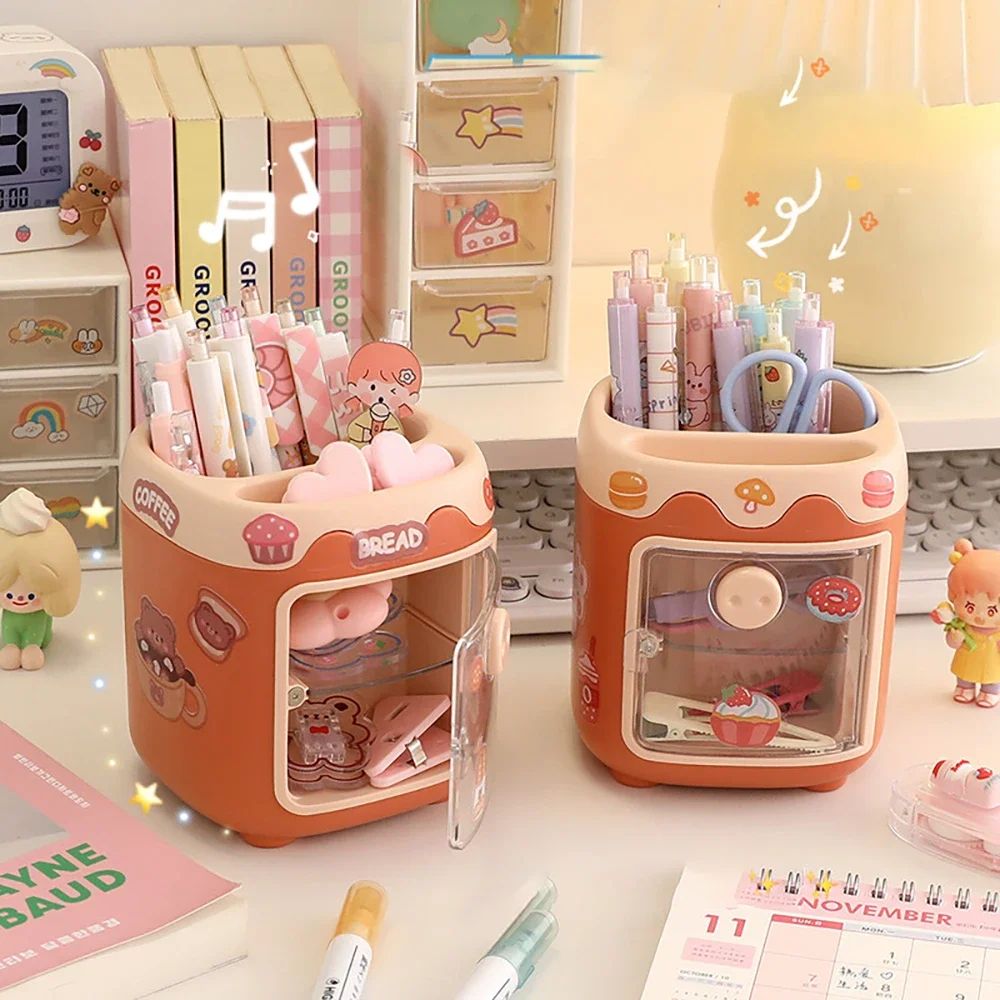 Kawaii Large Desktop Pen Holder And Multifunction Organizer 2