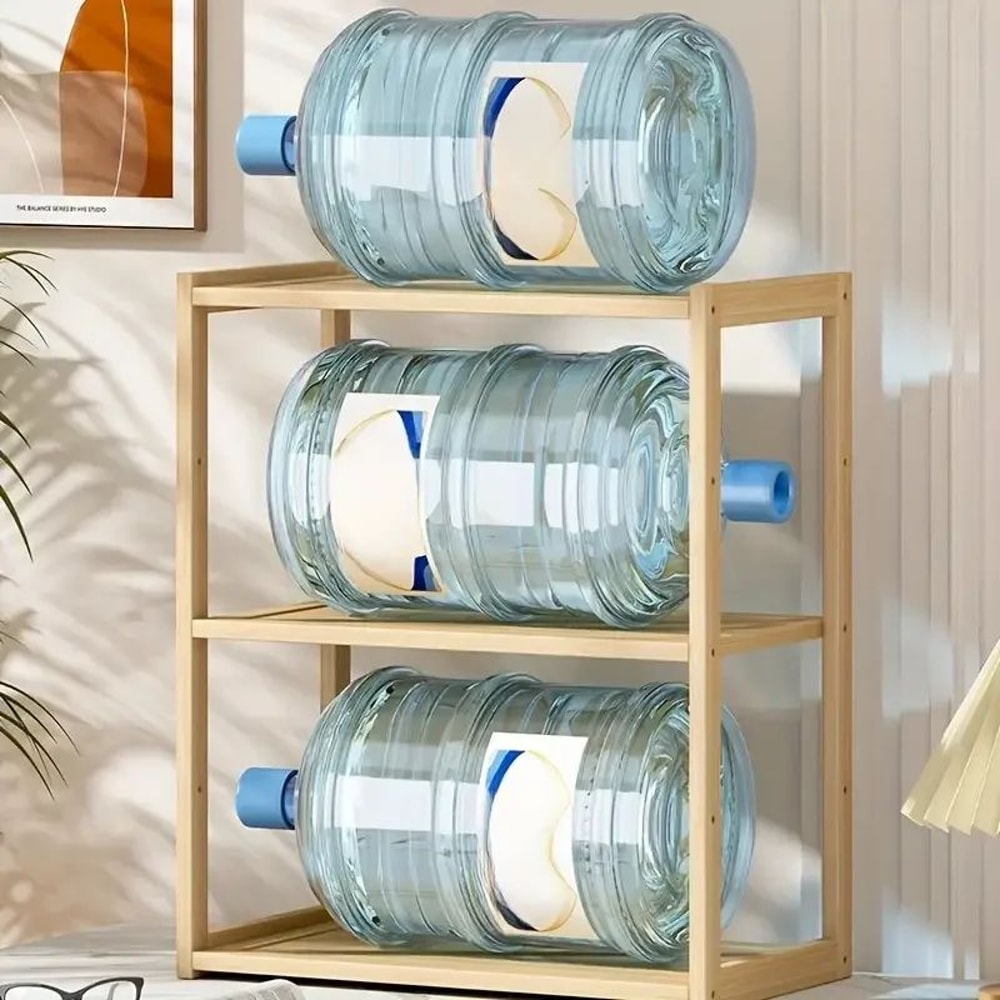 Wooden 3Layer Desktop Storage Rack Organizer 4