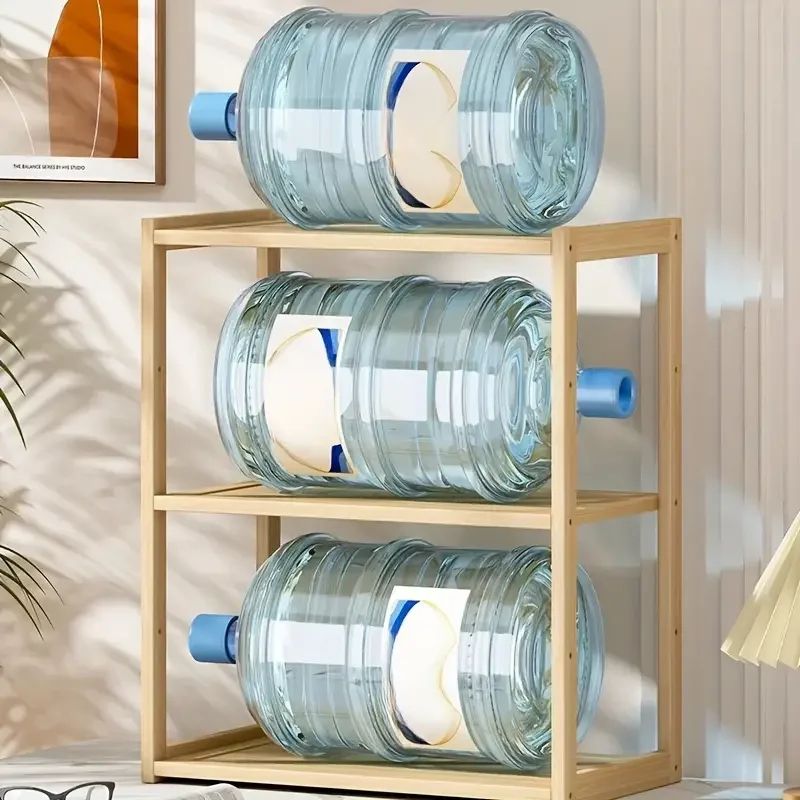 Wooden 3Layer Desktop Storage Rack Organizer 4