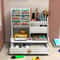 Wooden Desktop Pen And Stationery Organizer With MultiShelves 4