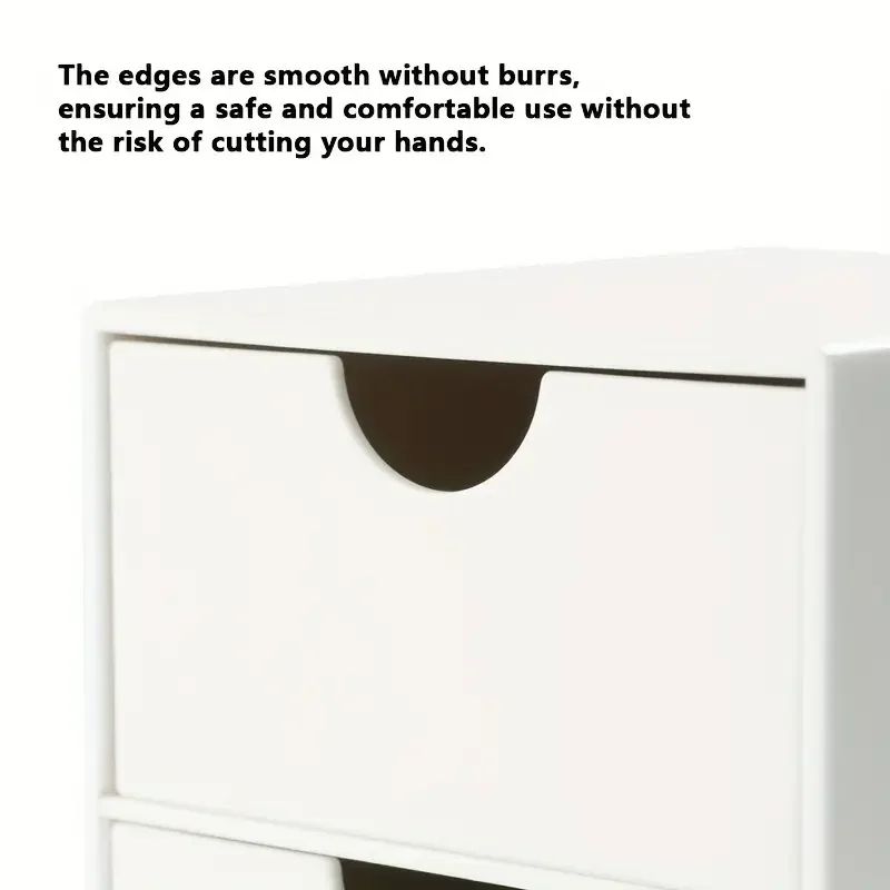 3Layer Stackable Plastic Storage Drawer Rack Desk Organizer 5