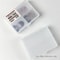 Frosted Transparent Desktop Stationery Storage Box Organizer 6