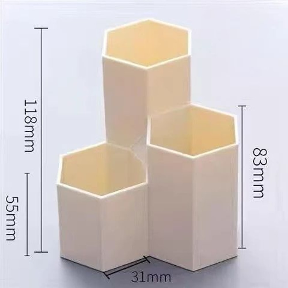 Modern White And Mint Green Multifunctional Desktop Organizer Box 8