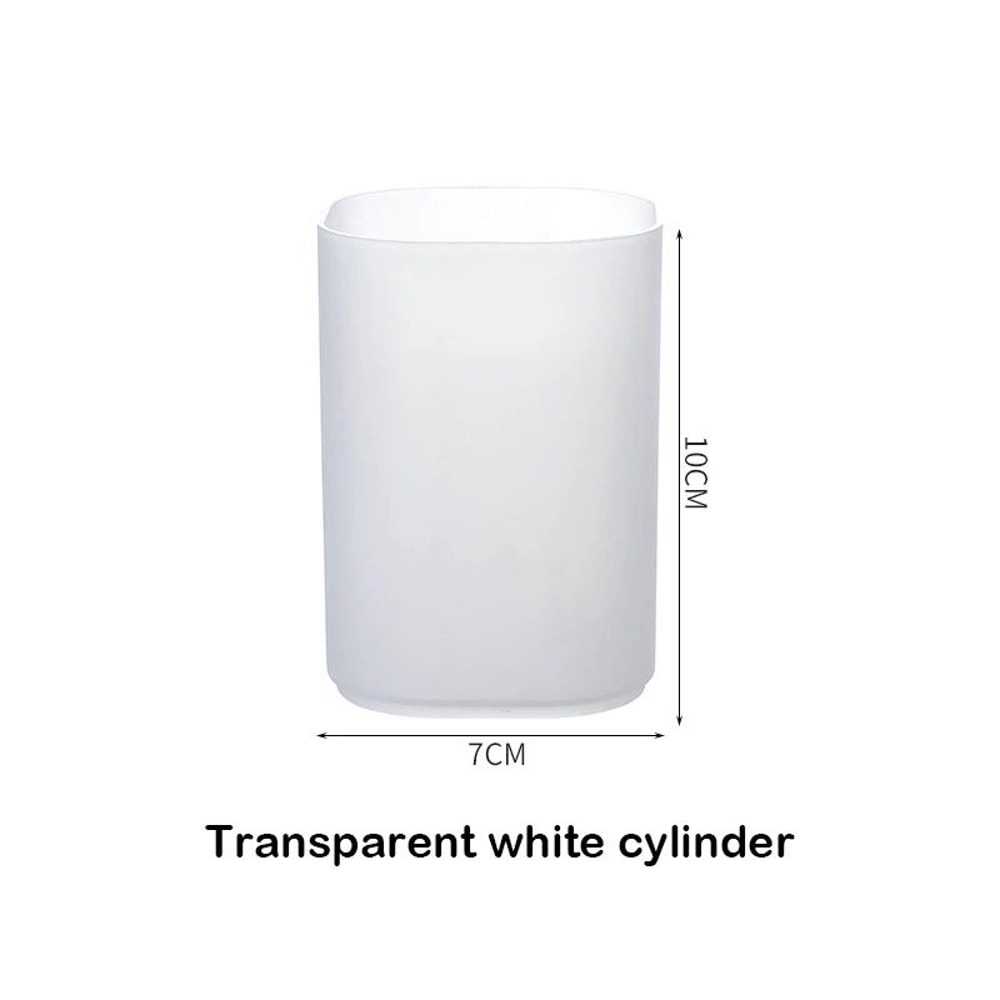 Matte Kawaii Large Capacity Desk Pen And Makeup Holder 13