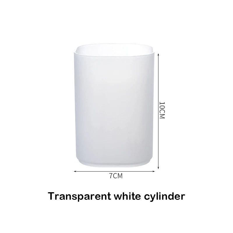 Matte Kawaii Large Capacity Desk Pen And Makeup Holder 13