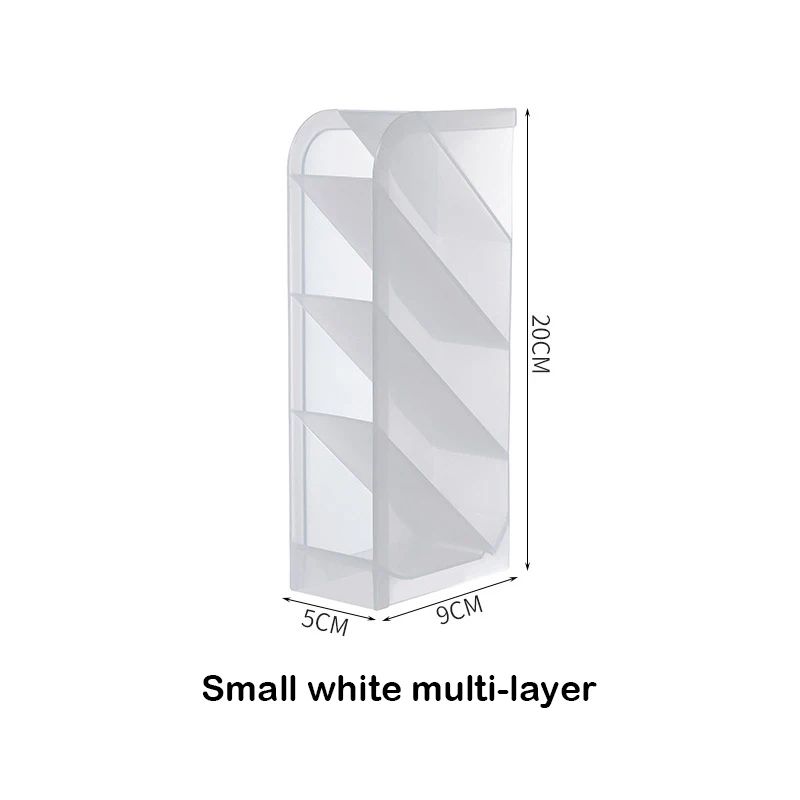 Matte Kawaii Large Capacity Desk Pen And Makeup Holder 15