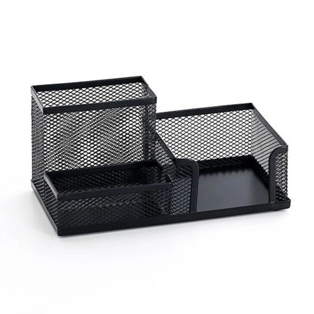 Creative Metal 3Grid Desk Organizer Pen File Holder 4
