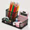 Creative Metal 3Grid Desk Organizer Pen File Holder 10