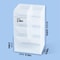 Transparent Large Capacity Multifunction Desktop Pen Holder 10
