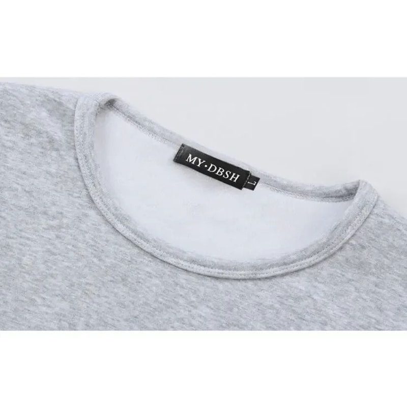 Mens Thermal Fleece Long Sleeve Winter T Shirt 8