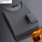 Mens Thermal Fleece Long Sleeve Winter T Shirt 15