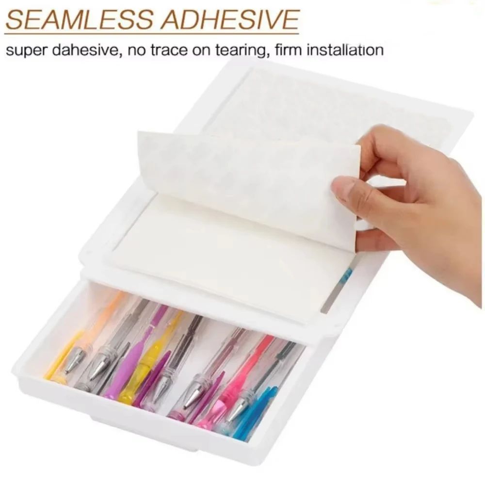 Hidden Self Adhesive Storage Organizer Box 6