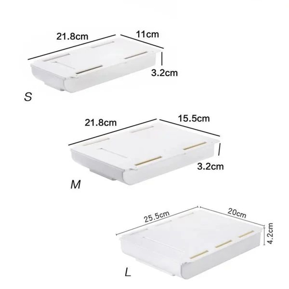 Hidden Self Adhesive Storage Organizer Box 7
