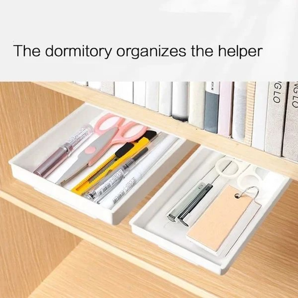 Hidden Self Adhesive Storage Organizer Box 10