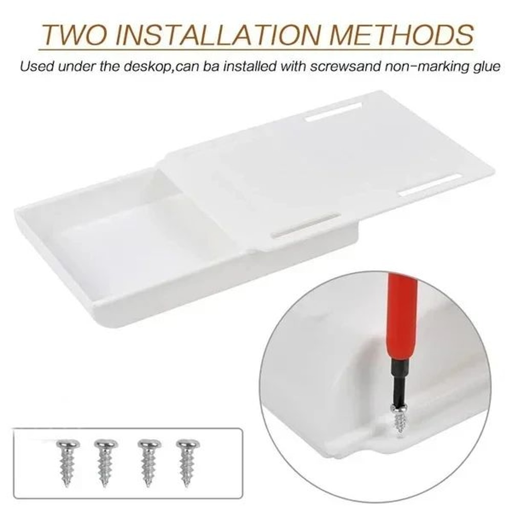 Hidden Self Adhesive Storage Organizer Box 11