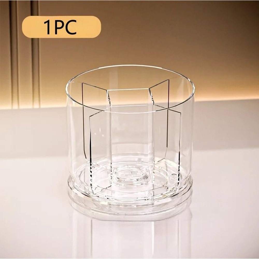 360 Rotating Makeup Brush And Desk Organizer 8