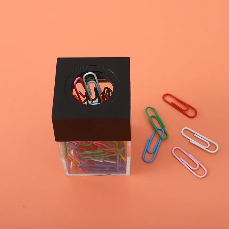 Magnetic Paper Clip Holder Desk Organizer 8