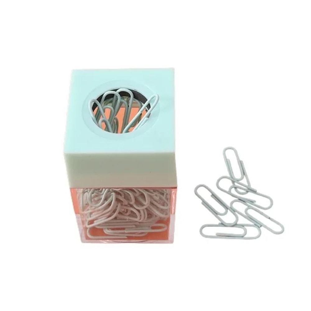 Magnetic Paper Clip Holder Desk Organizer 11
