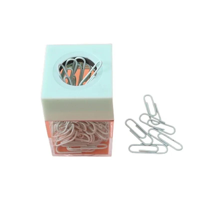 Magnetic Paper Clip Holder Desk Organizer 11