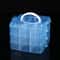 3 Layer 18 Grid Portable Storage Organizer Box 8