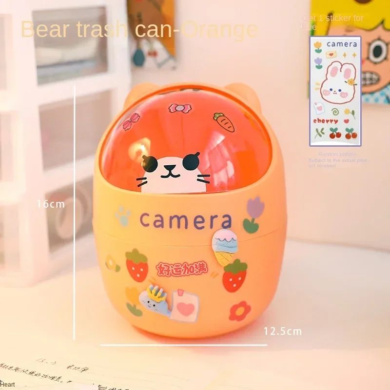Kawaii Acrylic Desk Organizer Pen Holder 14