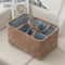 Large Bohemian Multi Compartment Storage Basket 7