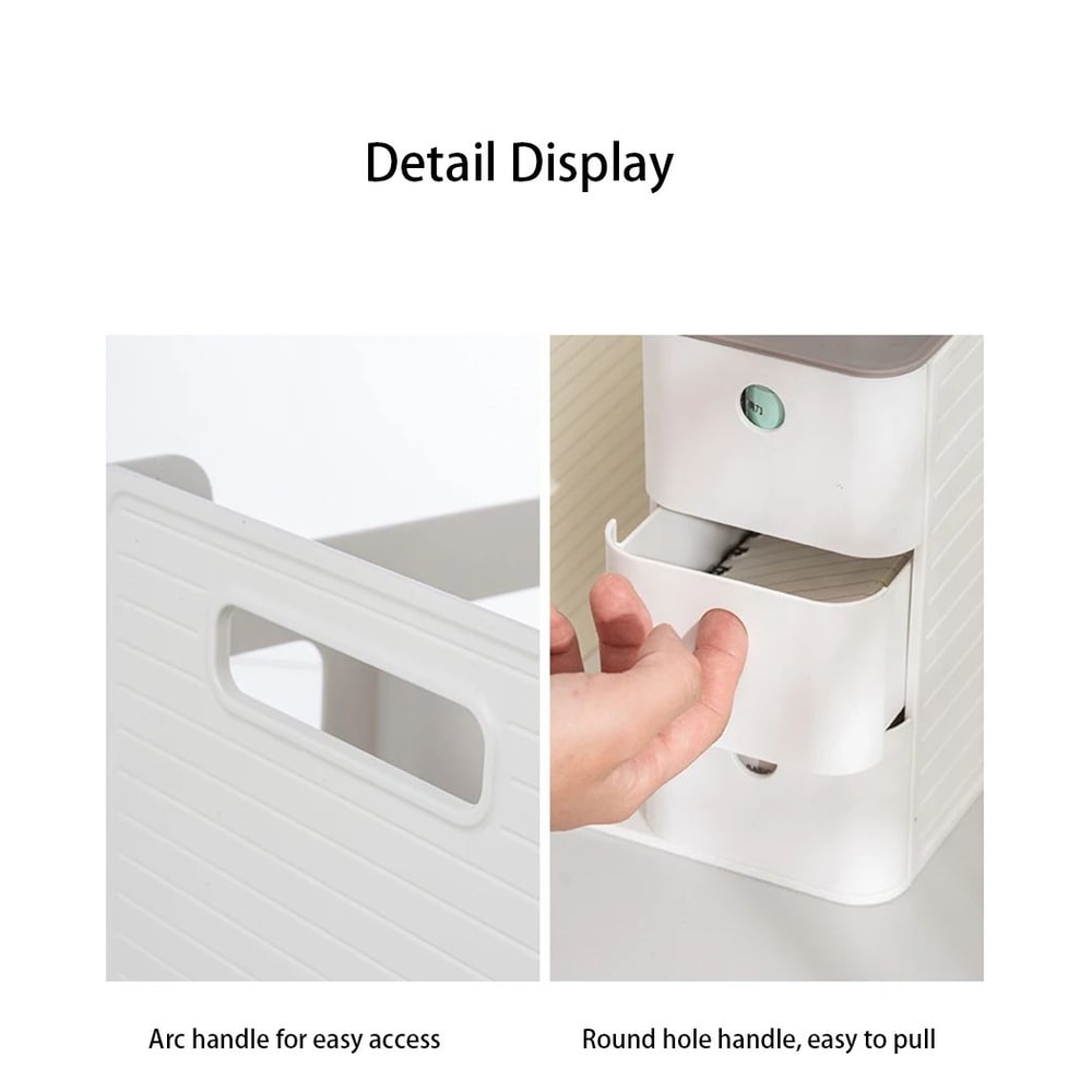 Book Holder Organizer With Dual Drawers 11