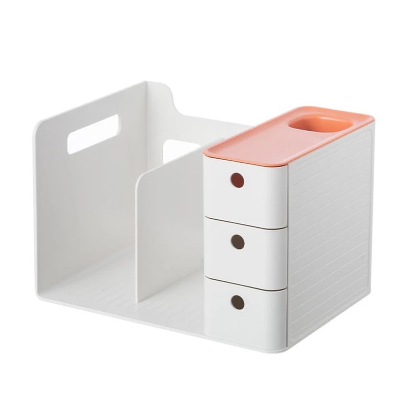Book Holder Organizer With Dual Drawers 17