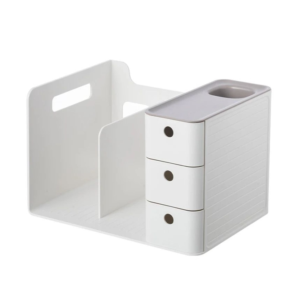 Book Holder Organizer With Dual Drawers 18