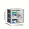 Large Capacity Multi Layer Medicine Cabinet Box 5