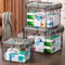 Clear Medicine Organizer Storage Box With Tray 0