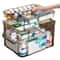 Clear Medicine Organizer Storage Box With Tray 6