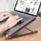 Foldable Wooden Laptop Stand Adjustable Height 8