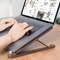 Foldable Wooden Laptop Stand Adjustable Height 8