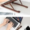 Foldable Wooden Laptop Stand Adjustable Height 10