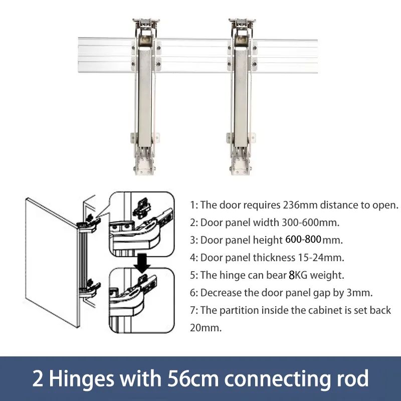 Aluminum Alloy Soft Close Door Hinge 5
