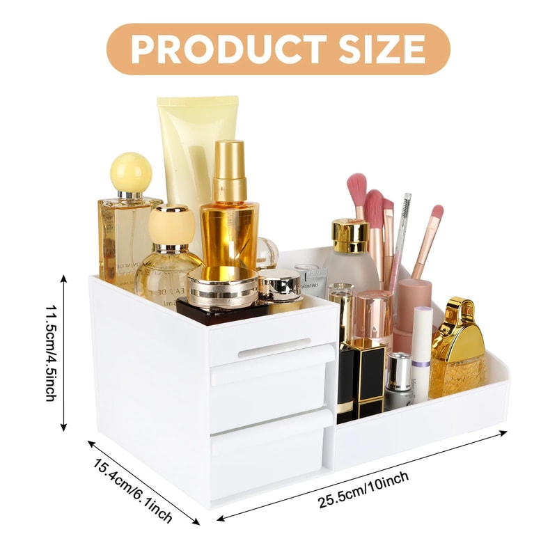 Large Capacity Tilt Desk Pencil Holder 7