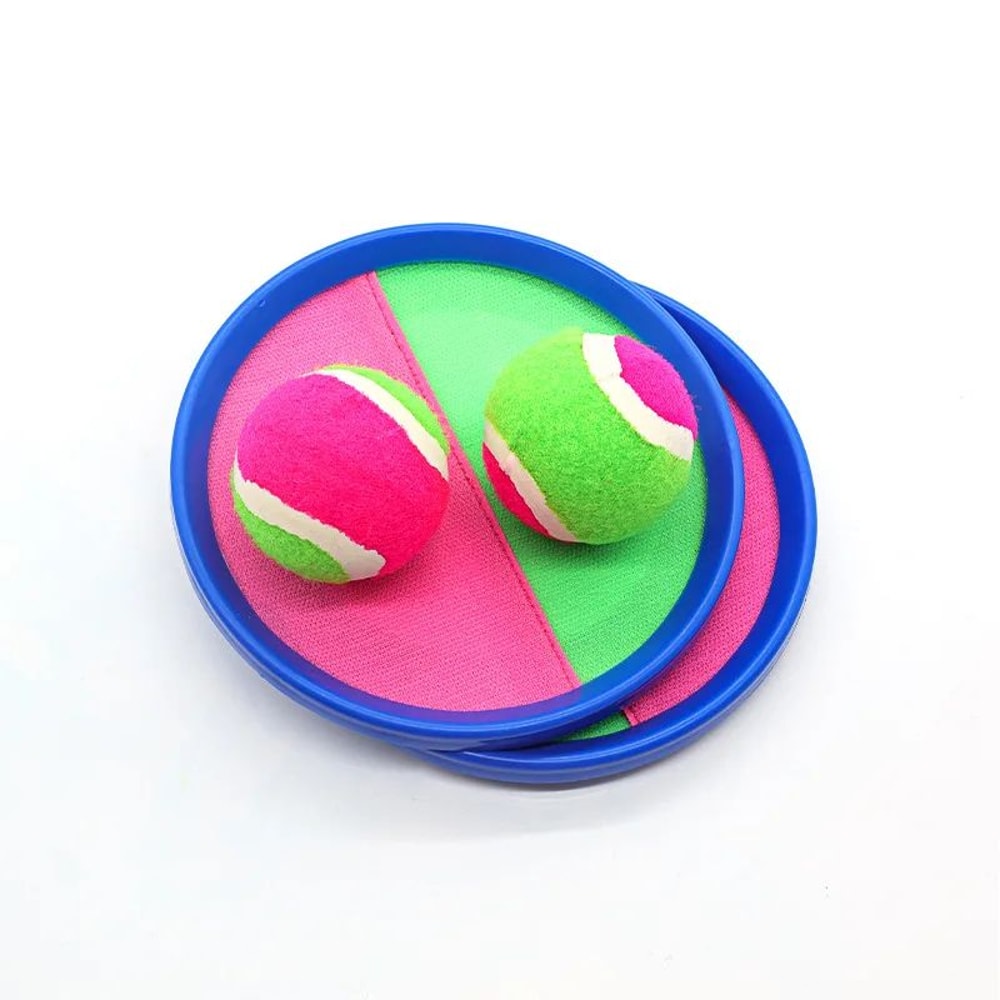 Sticky Ball Paddle Toss Game Set 8