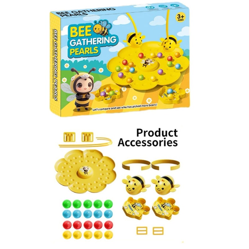 Kids Bumblebee Fishing Puzzle Game 5